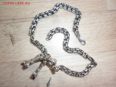 цепочка серебренная с элколпионом по фиксу до ухода в архив - P1010237JP_9275678_24605393