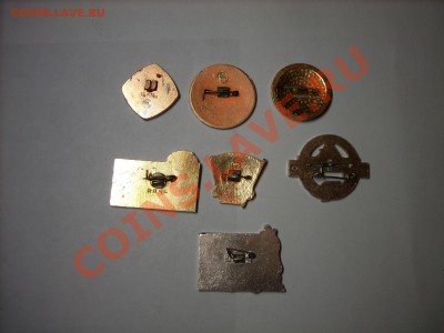 6 ЗНАЧКОВ СССР И ОДИН ГЕРМАНСКИЙ ЗНАЧОК - SPA57464