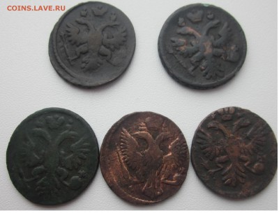 Медь с 1734 и до 1853 на оценку - д