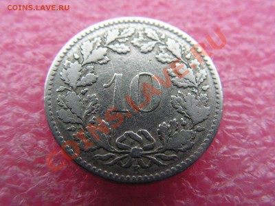 -Швейцария- 10 раппен 1900 -- 28 января 22-00 - 10 раппен 1900 (1).JPG