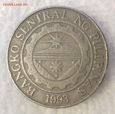 ФИЛИППИНЫ 1 писо 1997 Хосе Рисаль до 18 фев. 22-00 мск - ФИЛИППИНЫ 1 писо 1997-1751-20170214_121540
