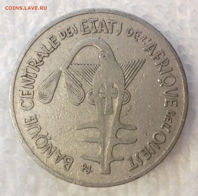 22-00м - ЗАПАДНОАФРИКАНСКОЕ СООБЩЕСТВО 100 франков 1969-838-20170214_122305