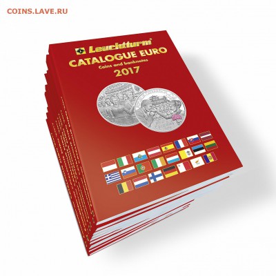 ЕВРО каталог монет и банкнот 2017 LEUCHTTURM на английском - euro-catalogue-for-coins-and-banknotes-2017-english