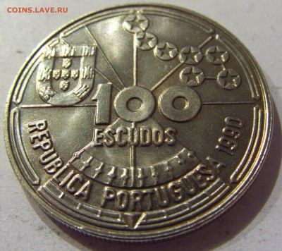 100 эскудо 1990 астрономия Португалия №1 19.02.17 22:00 МСК - CIMG0084.JPG