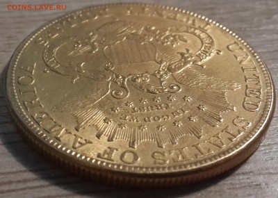 20$ монета, 1884 год. Вес: 33,46г - 20170213_194451