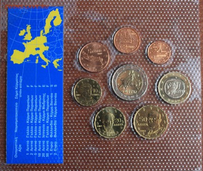 Греция 2002 EFS (Тип 1а СК) 3,88 евро UNC в запайке до 20.02 - Греция 2002 EFS (запай).JPG