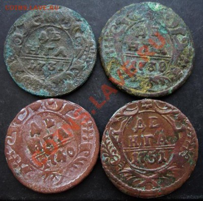 деньга 1731,1738,1740,1751 года до 22-00 30.01.2011 года - DSC07106.JPG