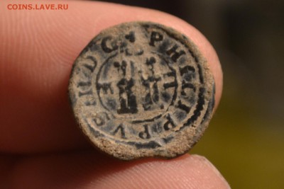 2 Мараведи 1603 Филипп III (1598-1621) - CSC_1071 (2).JPG
