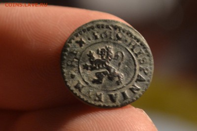 2 Мараведи 1619 Филипп III (1598-1621) - CSC_1076 (2).JPG