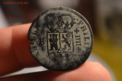 4 мараведи Филипп V (1700-1724) - CSC_1085 (2).JPG