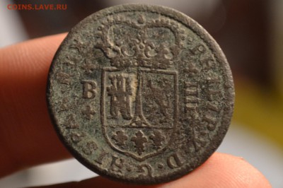 4 мараведи Филипп V (1700-1724) - CSC_1088 (2).JPG