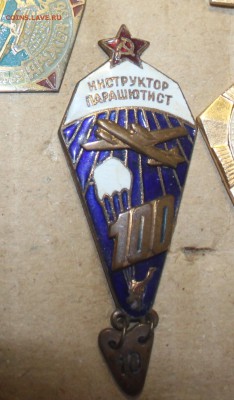 Значок инструктор парашютист, 100 прыжков - IMG_8757_cr_crинструктор пар лицо