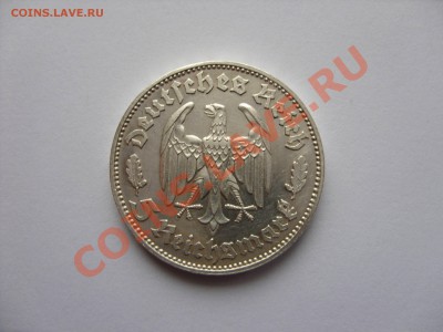 5 марок. Шиллер. Германия. 1934 F. - 5 марок Шиллер 1934F - 1-1.JPG