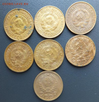 1 копейка 1926-36  7 шт - DSCF1819.JPG