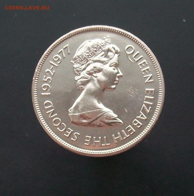 Джерси 25 пенсов 1977 Порт Крона Шайба - 100_6784