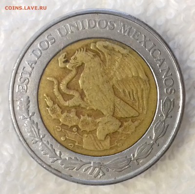 МЕКСИКА 1 песо 1997 до 21 фев. 22-00 мск - МЕКСИКА 1 песо 1997 -198-20170117_134221