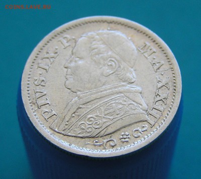 Ag 10 soldi 1868 Ватикан до 22-00 17.02. - P1010152.JPG