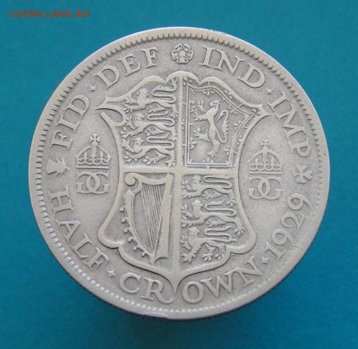 Ag Half Crown 1929 Англия до 22-00 17.02 - P1010157.JPG