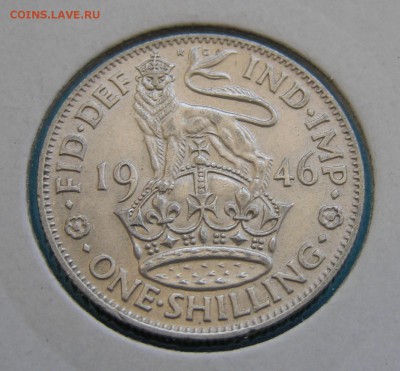 Ag 1 шиллинг 1946 Англия до 22-00 17.02. - P1010166.JPG