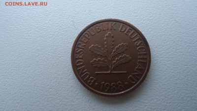 ФРГ 2 ПФЕННИГА 1988 ДО 22.02 22:00 МСК - DSC03865.JPG