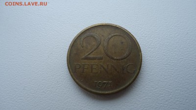 ГДР 20 ПФЕННИГОВ 1971 ДО 22.02 22:00 МСК - DSC03868.JPG