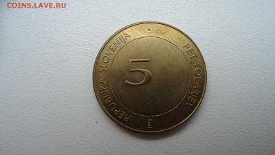 СЛОВЕНИЯ 5 ТОЛАРОВ 1995 ФАО ДО 22.02 22:00 МСК - DSC03615.JPG
