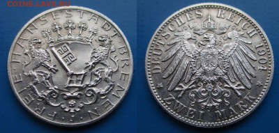 Бремен 2 марки до 19.02. 22-00 мск - R4n-wROXVUY