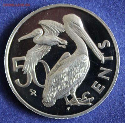 С руб.БРИТ.ВИРГИНСКИЕ О-ВА 50с 1976г. ПЕЛИКАН ПРУФ до 24.02 - IMG_4801.JPG