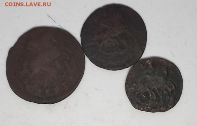 Денежки и полушки с 1757г по 1854г. 6 шт. - DSCF1855.JPG