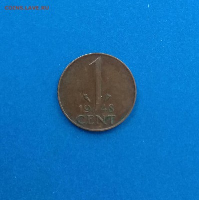 1 цент 1948,Нидерланды,до 20.02. - 20170218_150001