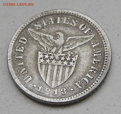 Ag 10 centavos 1918 Филиппины (под США) до 22-10 24.02 - P1010156.JPG