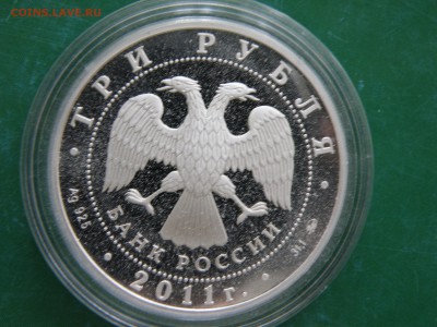 3 рубля 2011 Переднеазиатский леопард - P2120025.JPG
