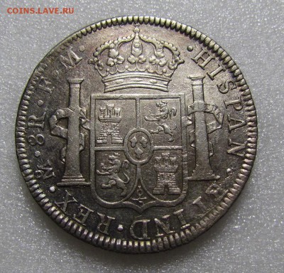 Испания 8 реалов 1 песо 1794 г. - IMG_3018.JPG