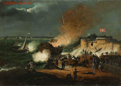 Монеты с Корабликами - Battle_of_Copenhagen_1801