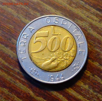 САН-МАРИНО - ГОСТЕПРИИМСТВО БИМ до 26.02, 22.00 - Сан-Марино 500 лир Гостеприимство БИМ