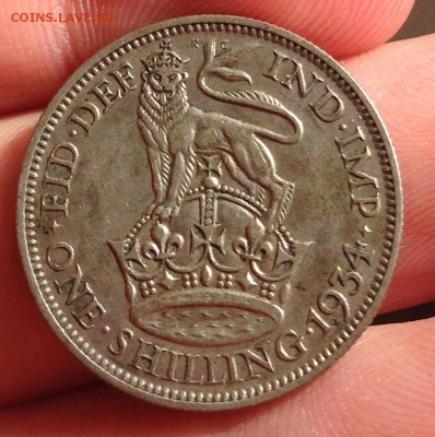 One shilling 1934 до 23.02.2017 в 22:00 - image