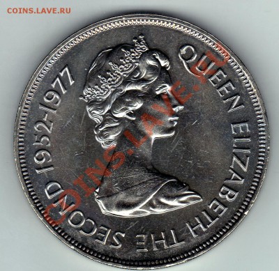 Гернси 25 пенсов 1977 Серебр.юбилей до 31.01.11 в 22.00мск - img819
