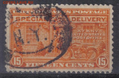 США 1925г 15с Специальная доставка до 22.02 22.00мск - США 1925г 15с Специальная доставка $1,75