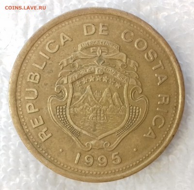 КОСТА-РИКА 100 колонов 1995 до 24 фев. 22-00 мск - КОСТА-РИКА 100 колонов 1995 -1200-20170220_134101
