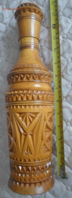 Бутылка геометрическая резьба 0.5л на оценку. - Бутылка (1)