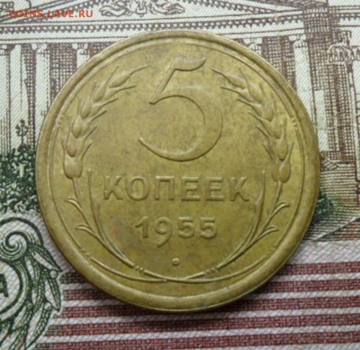 5 коп. 1955 г  (Хорошенькая) ок 26.02.17 в 22.20 по МСК. - SAM_8835