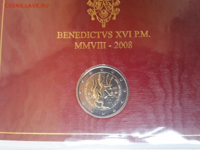 Ватикан 2008 2 евро Апостол Павел в буклете Фикс - 2017-02-21 09.55.21