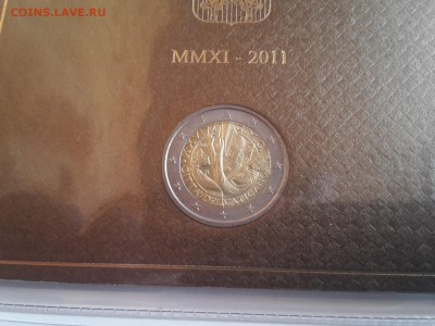 Ватикан 2011 2 евро Всемирный день молодежи в Мадриде - 2017-02-21 09.56.53