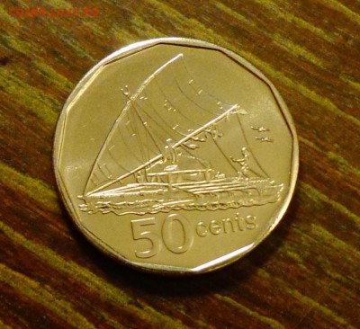 ФИДЖИ - ПАРУСНЫЙ ПЛОТ до 28.02, 22.00 - Фиджи 50 ц Парусник_1