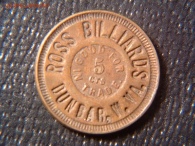 Торговый жетон Италии? "BUONO PER IN MERCE, 5 CTS. - 2940" - IMAGE_OBV_278980