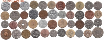 Иностранные монеты 44 шт. до 26.02 в 22.00 - IMG