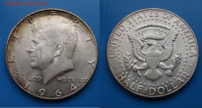 2 доллара 1964г до 25.02. 22-00 мск - 20