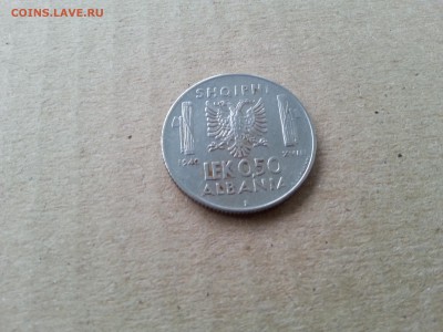Албания 0.5 лек 1940 немагнитный до 22-00 27.02.17 - 20170223_105407