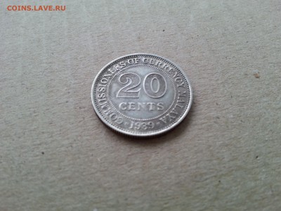 Малайя 20 центов 1939 до 22-00 27.02.17 - 20170223_111854