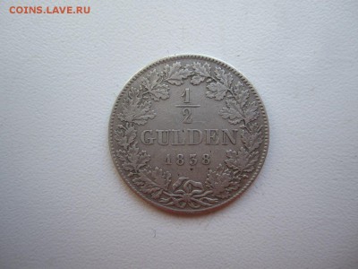 2 Гульдена Гессен 1838 год - 05 гульдена 1